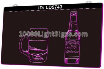 LD5743 Budweiser Beer Mug Club