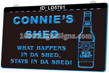 LD5781 Bud Light Beer Shed Bar