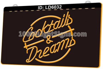 LD6032 Cocktails & Dreams Bar Beer Wine Pub