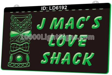 LD6192 Mac's Love Shack Tiki Bar