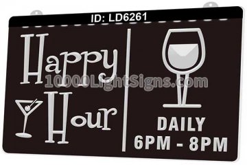 LD6261 Happy Hour Bar Wine