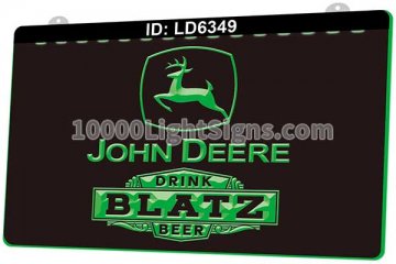 LD6349 Blatz Drink Beer John Deere
