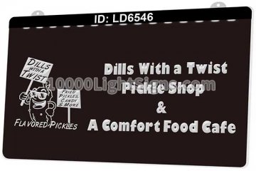 LD6546 Dills With a Twist Pickle Shop Comfort Food Cafe