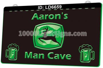 LD6659 John Deere Man Cave Beer Bar