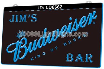 LD6662 Budweiser King of Beers Bar