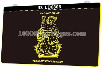 LD6806 Wine Barrel Sexy Girl Wet Wit Kruis Veraart Steenbergen