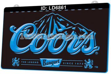 LD6861 Coors Banquet Beer Bar