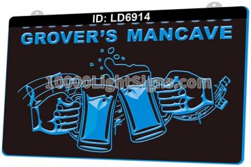 LD6914 Beer Wine Bar Music Man Cave