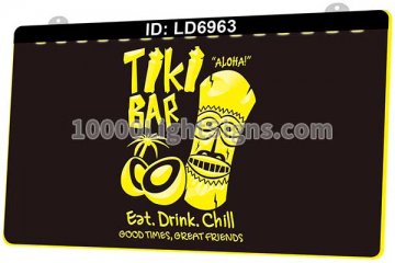 LD6963 Tiki Bar Drink Chill