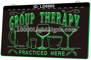 LD6980 Group Therapy Practiced Here Beer Wine Bar