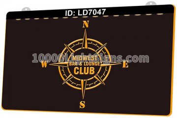 LD7047 Midwest Bar Lounge Club Compass