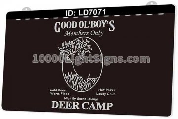 LD7071 Deer Camp Members Olny Nightly Snore Alongs