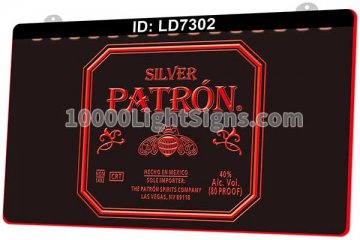 LD7302 Silver Patron Beer Bar