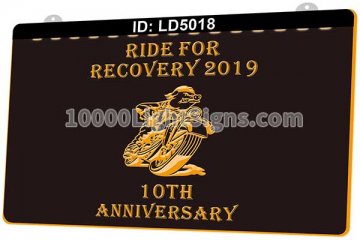 LD5018 Ride For Recovery 2019 10th Anniversary