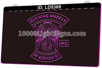LD5369 Burning Wheels MC Aurich 1991