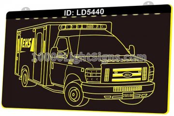 LD5440 Emergency Prepossessing Ambulance Ford