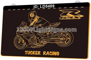 LD5489 R GSX Tucker Racing Motorcycle