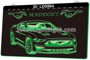 LD5564 Mustang Ford Car