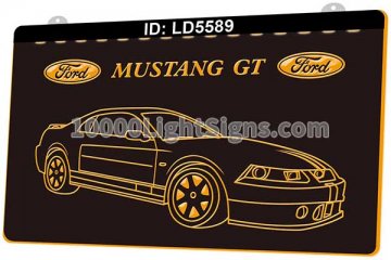 LD5589 Mustang GT Ford Car