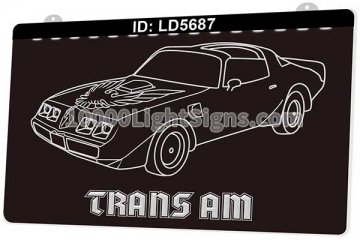 LD5687 Pontiac Firebird Car Trans Am