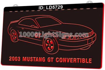 LD5729 Mustang GT 2003 Ford Car