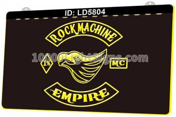 LD5804 Rock Machine MC Outlaw Motorcycle