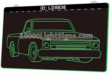 LD5936 Old Truck Car