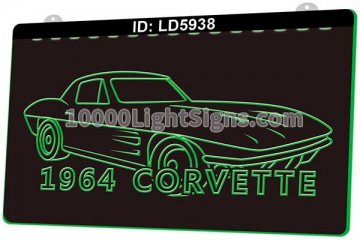 LD5938 Chevrolet Corvette 1964 Car