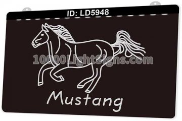 LD5948 Mustang Ford Car
