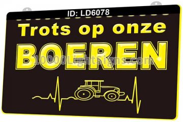 LD6078 Trots Op Onze Boeren Tractor