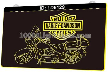 LD6129 Harley Davidson Motor Cycles