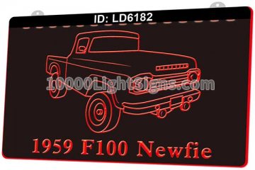LD6182 1959 Ford F100 Classic Trucks