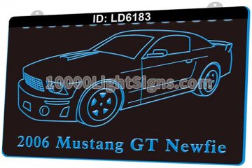 LD6183 Mustang GT Ford Car Newfie