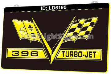 LD6195 Chevelle Car 396 Turbo Jet