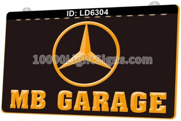 LD6304 Mercedes Benz Car Truck Mb Garage