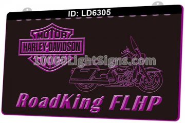 LD6305 Harley Davidson Motor Cycles Roadking Flhp