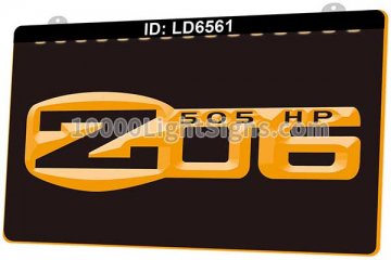 LD6561 505 HP Fender Emblem