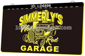 LD6896 Hot Rod Garage Car