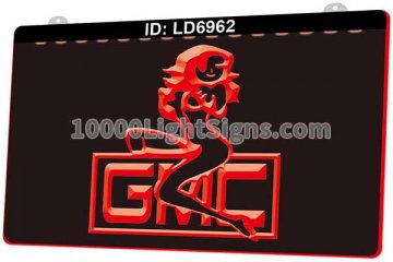 LD6962 GM GMC General Motors Car Sexy Girl