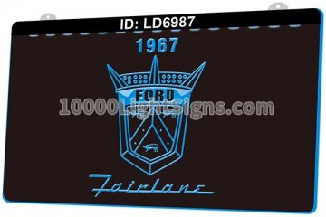 LD6987 Fairlane Ford Car