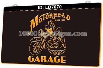 LD7070 Motorhead Garage Girl
