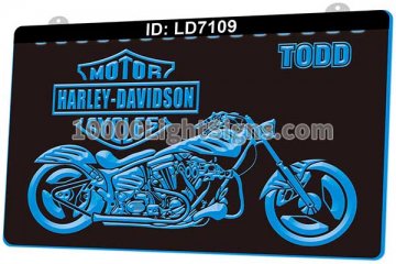 LD7109 Harley Davidson Motor Cycles