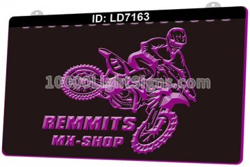 LD7163 Remmits MX Shop Motorcycle Rider