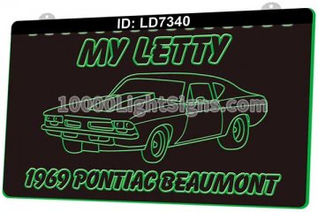 LD7340 My Letty Pontiac Beaumont 1969