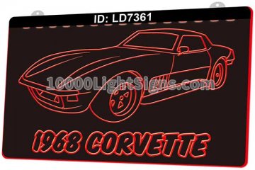 LD7361 Chevrolet Corvette 1968 Car
