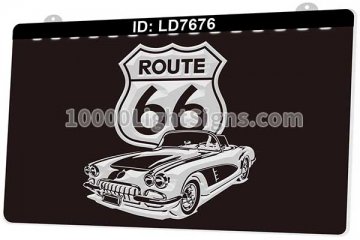 LD7676 Route 66 Car