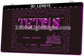 LD5015 Tetris Push Start Nintendo