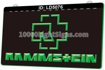 LD5076 Rammstein Band
