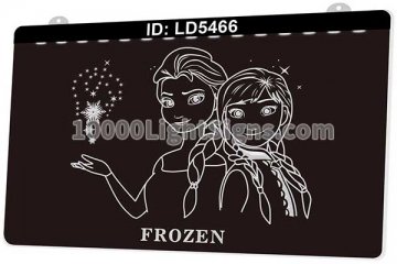 LD5466 Anna and Elsa Frozen