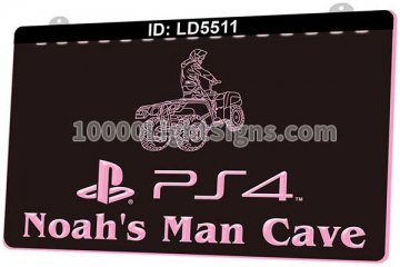 LD5511 Play Station PS 4 Tv Game Man Cave